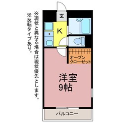 Mh-Arc東幸の物件間取画像